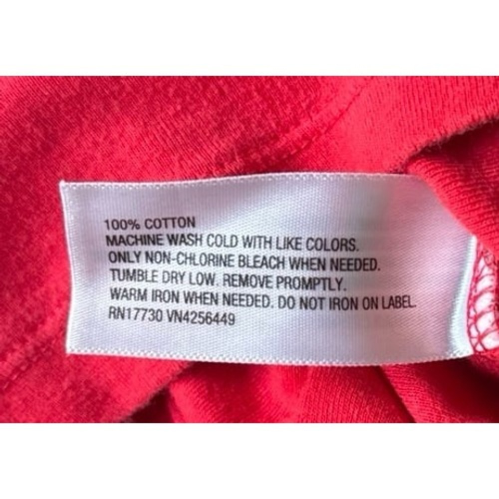 Merona Women's Red Cotton Tank Top Size Medium - Picture 5 of 6